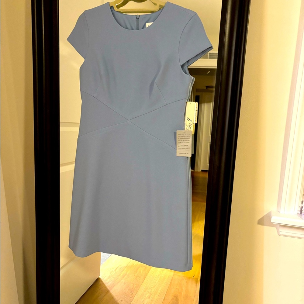 Eliza J Blue Mini Dress. Never worn. Tags on